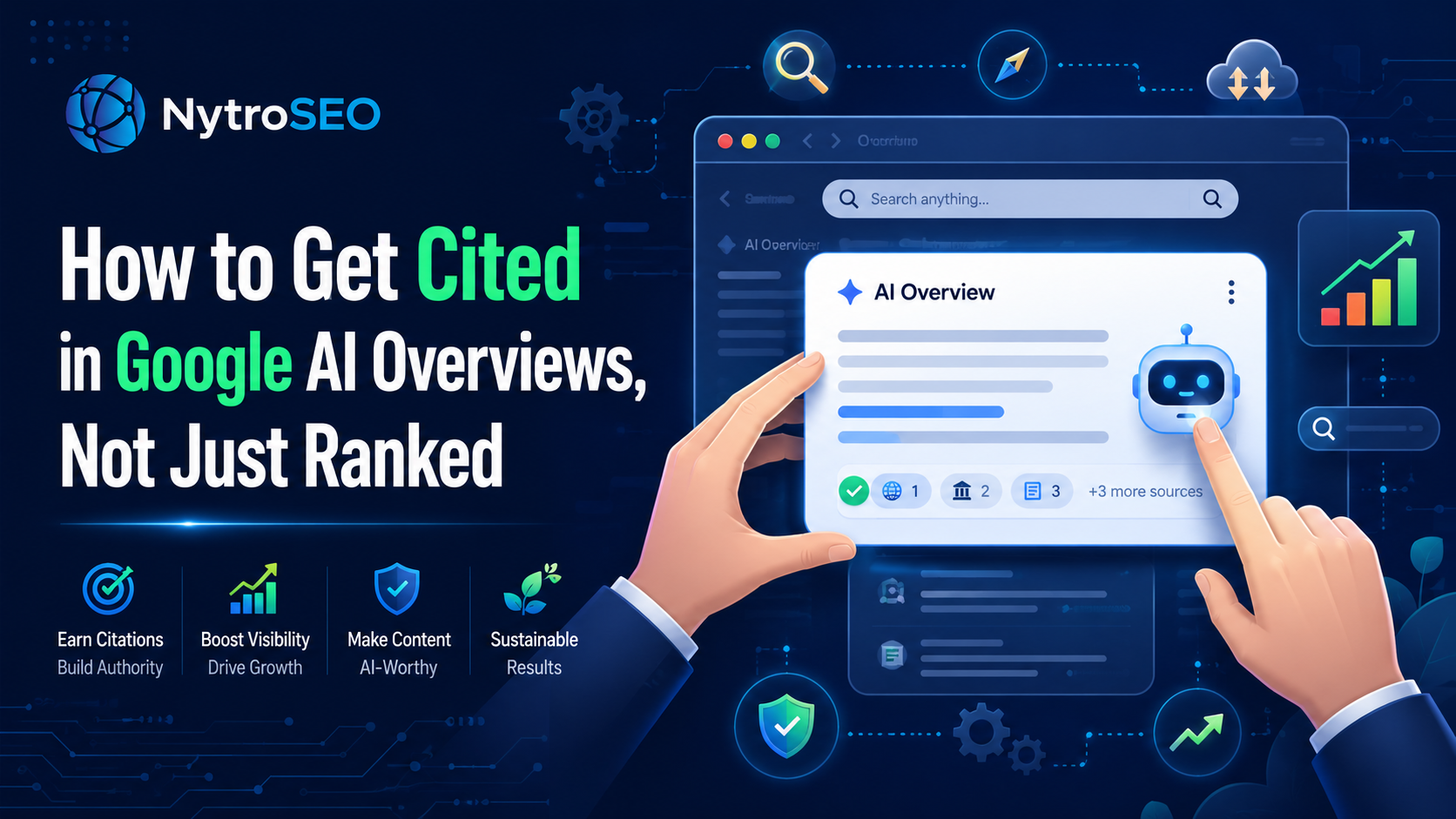 How to Get Cited in Google AI Overviews, Not Just Ranked