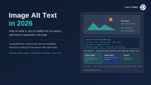 Image alt text in 2026: how to write it, why it matters for AI search, and how to automate it at scale